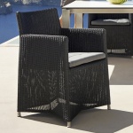 Cane-line Diamond Weave Chair With Arms